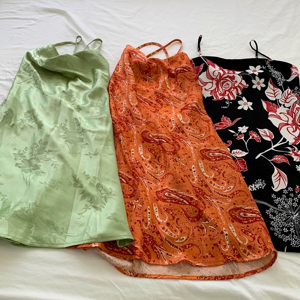 3 Dresses Size S Bundle